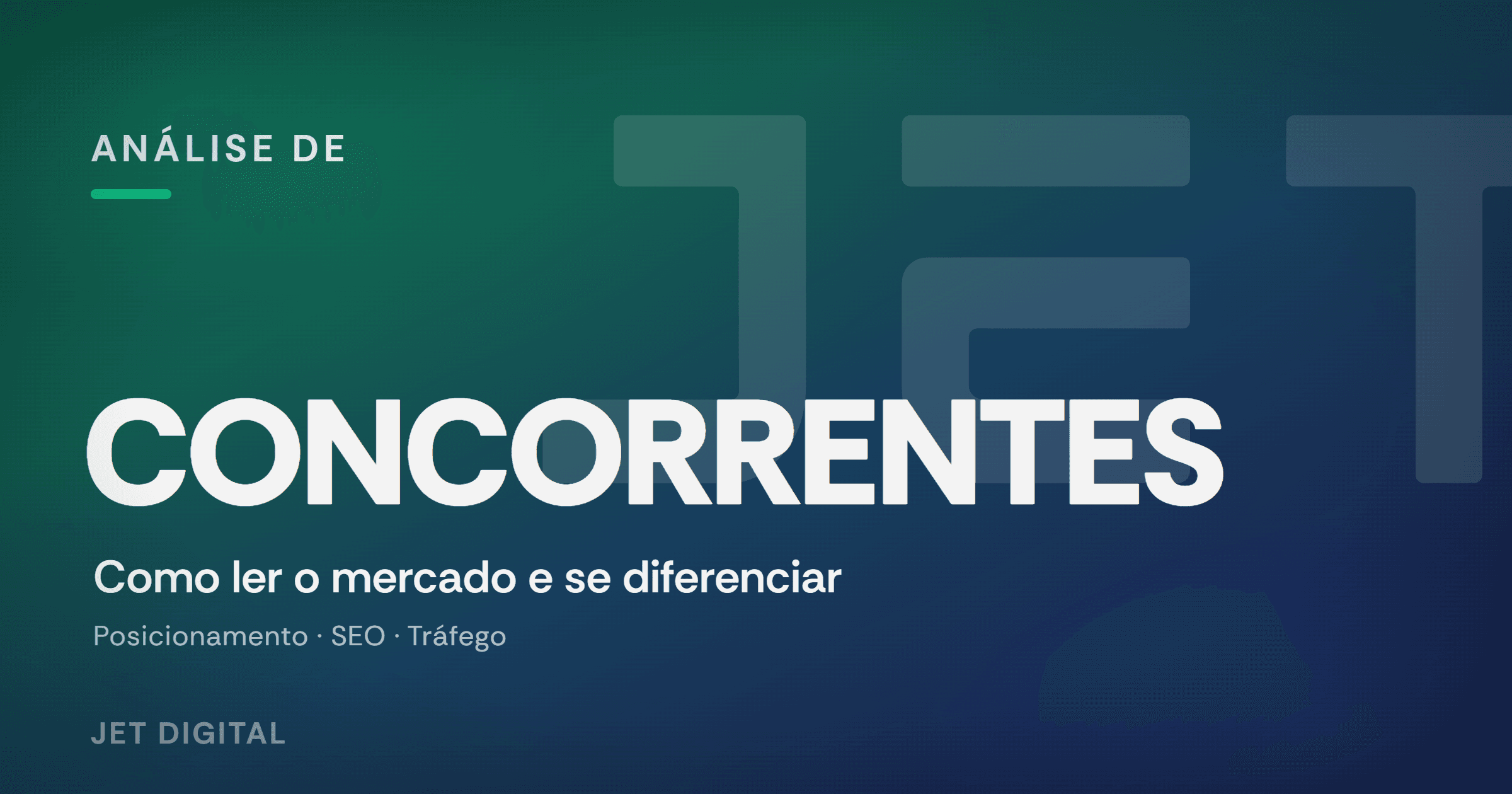 Análise de concorrentes: guia prático com framework